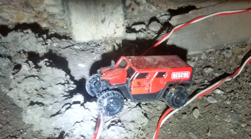 Illustration for article titled ORAT - Matchbox GHE-O goes spelunking
